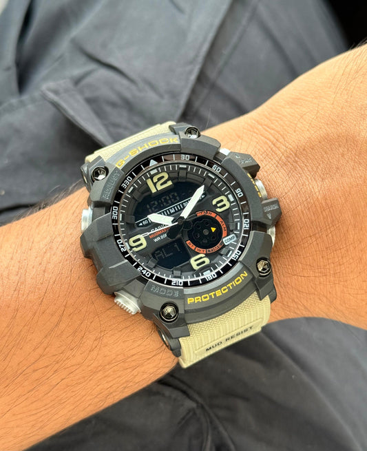 G-SHOCK Mudmaster Twin Sensor Analog-Digital Watch