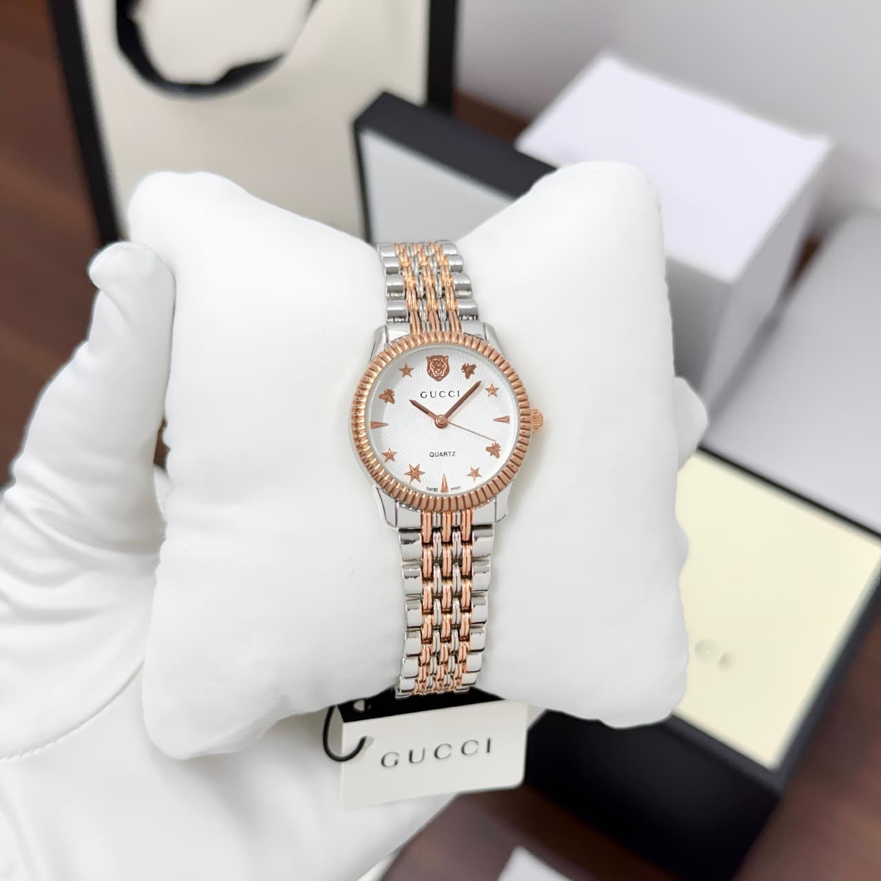 Gucci Patent Dial Watch for Women