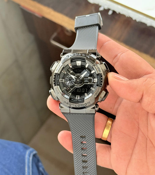 G-SHOCK G-STEEL GM-110BB Analog-Digital Auto Light Watch