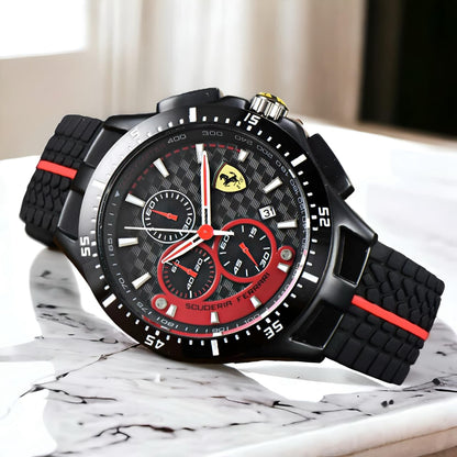 Scuderia Ferrari Race Chronograph Sport Watch for Men