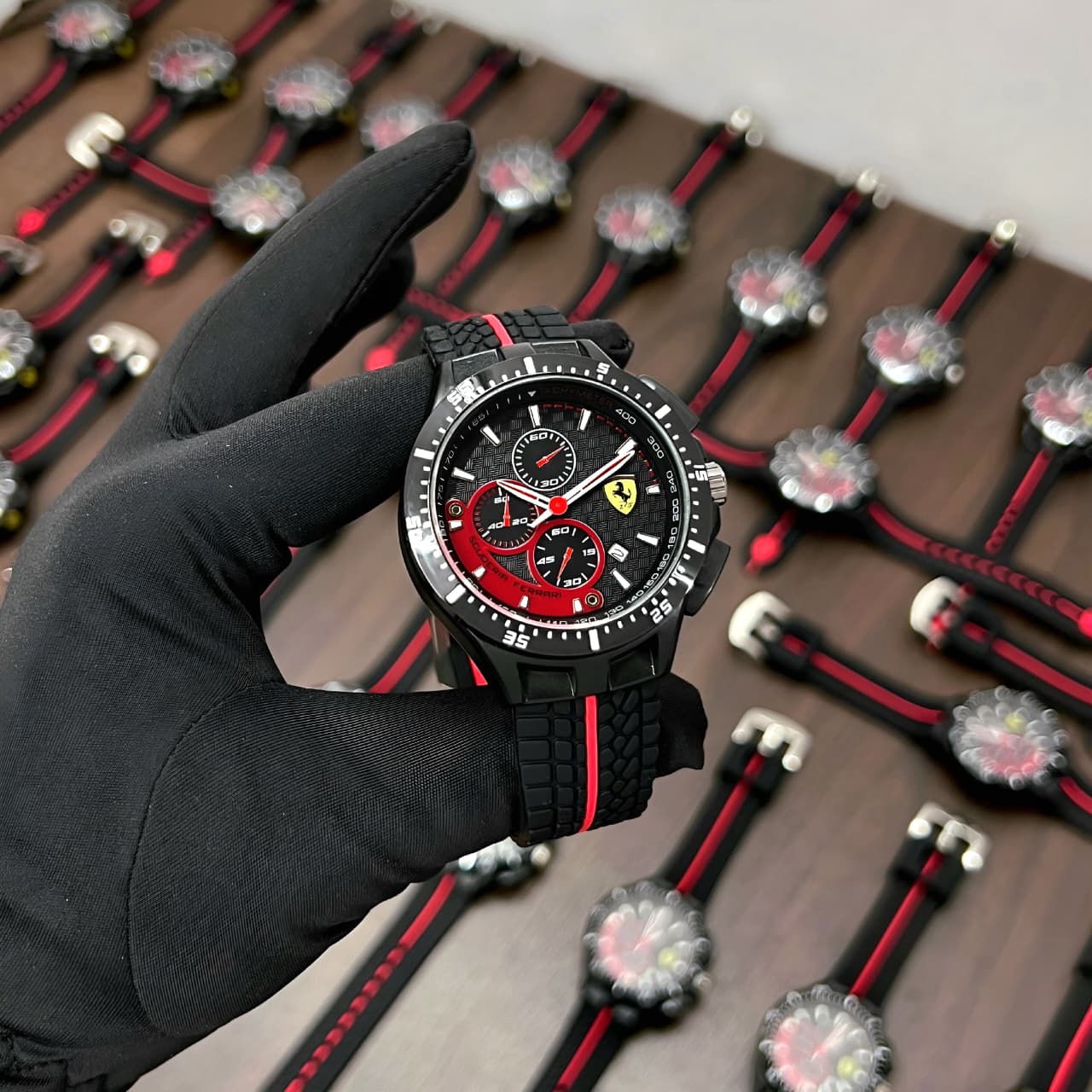 Scuderia Ferrari Race Chronograph Sport Watch for Men