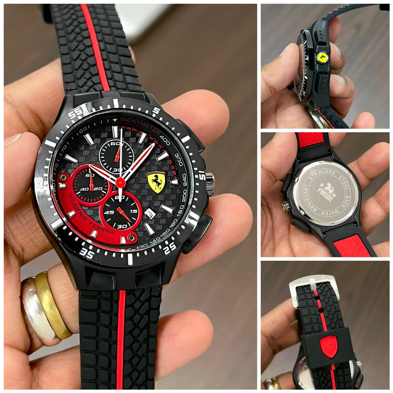 Scuderia Ferrari Race Chronograph Sport Watch for Men