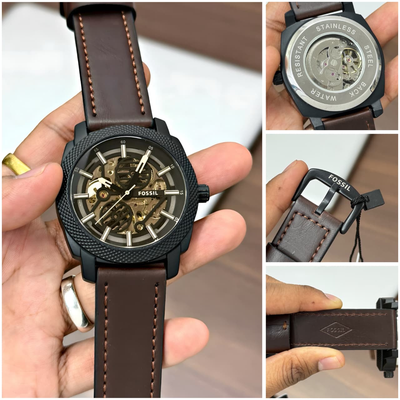 Fossil Modern Machine Automatic Open Heart Watch