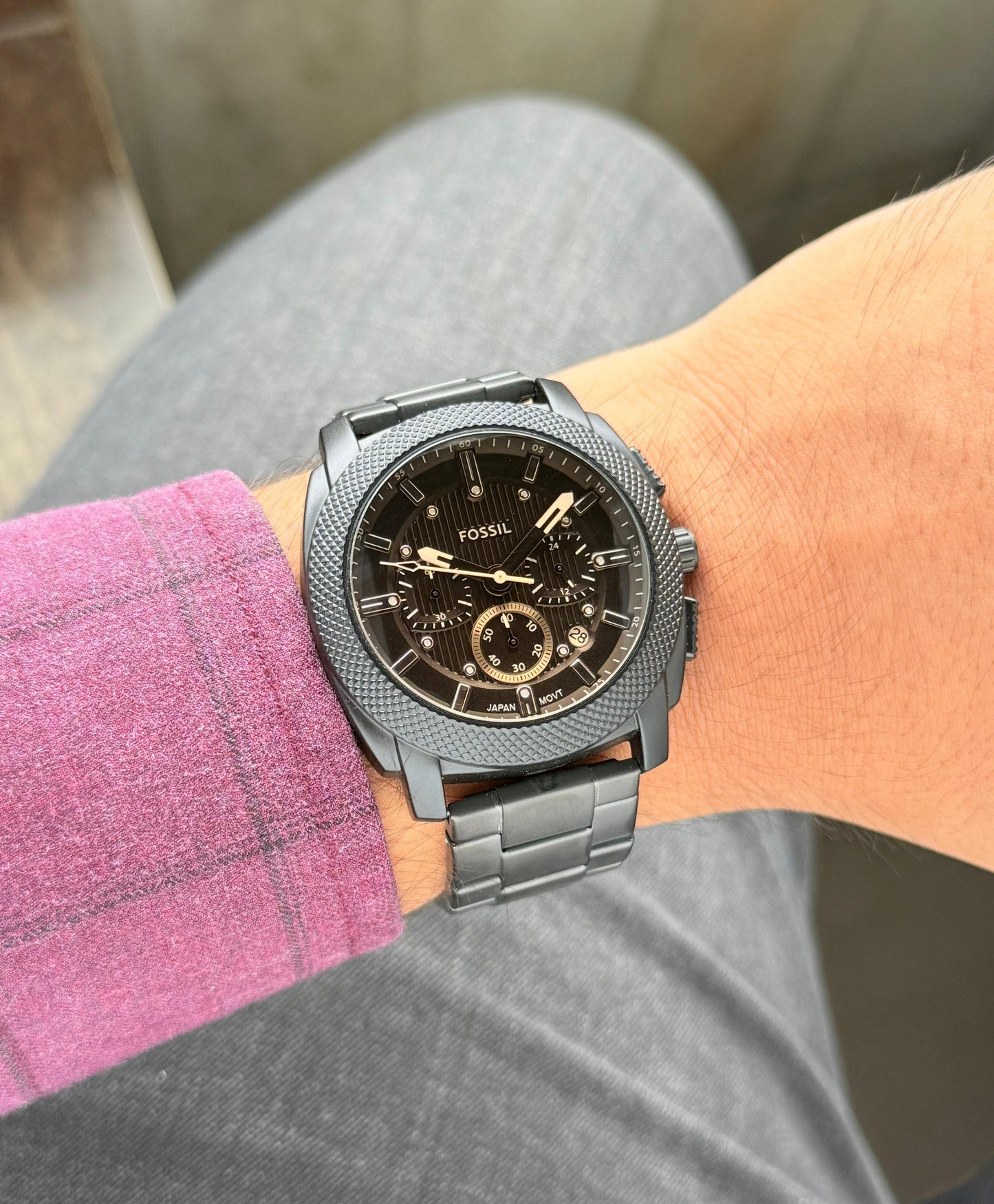 Fossil Machine Chronograph Matte Finish Watch