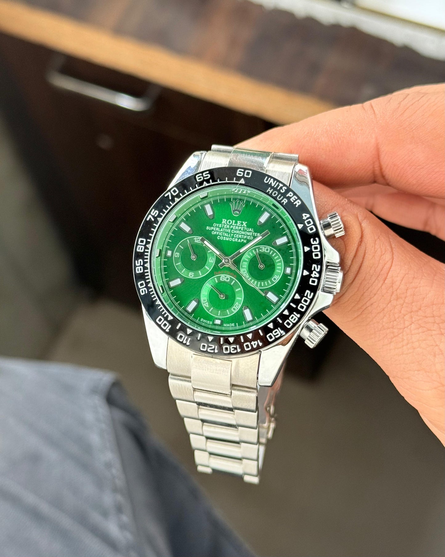 Rolex Cosmograph Daytona Quartz Chronograph Watch
