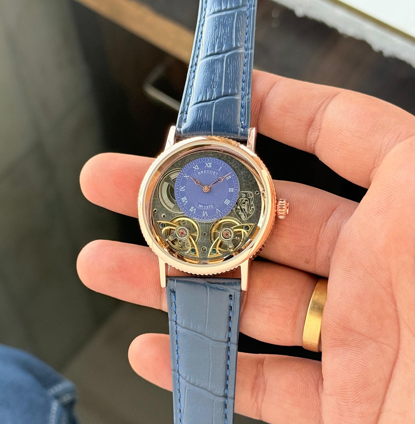 Breguet Tradition Dual Tourbillon Watch for Men