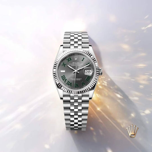 Rolex DateJust Wimbledon Automatic Watch for Men