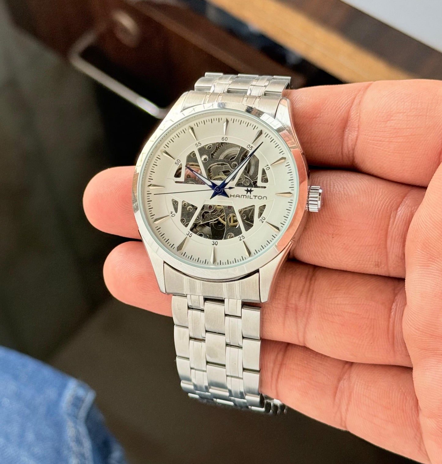 Hamilton Jazzmaster Open Heart Automatic Watch for Men