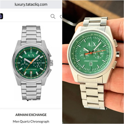 Armani Exchange Parker AX2862 Chronograph Watch for Men