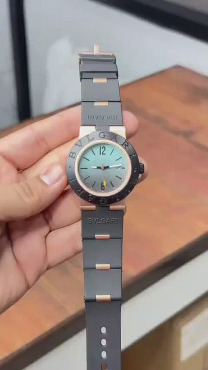 Bvlgari Aluminium Chronograph Watch for Men