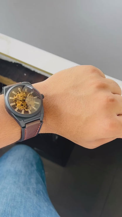 Fossil Everett Skeleton Automatic Watch