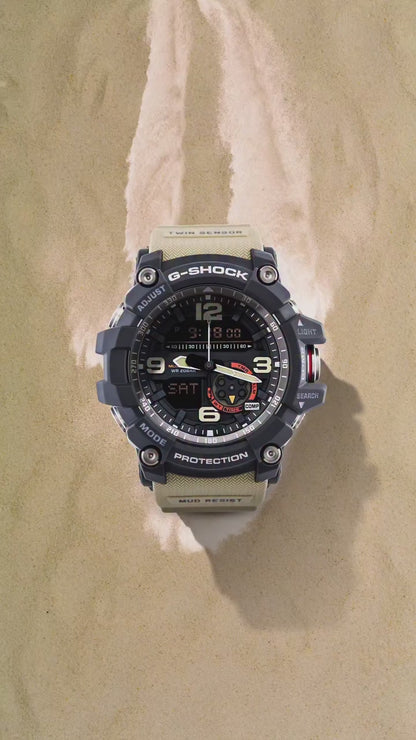 G-SHOCK Mudmaster Twin Sensor Analog-Digital Watch