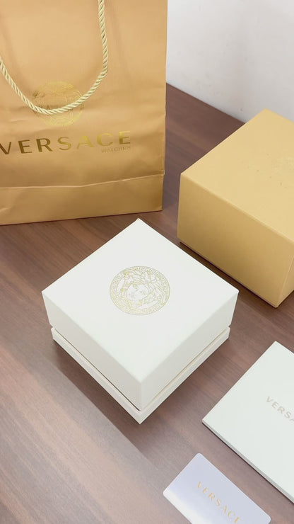 Versace Greca Chronograph Watch