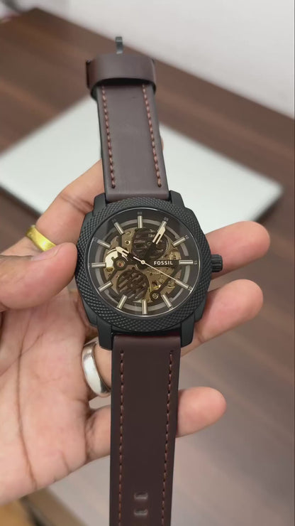 Fossil Modern Machine Automatic Open Heart Watch